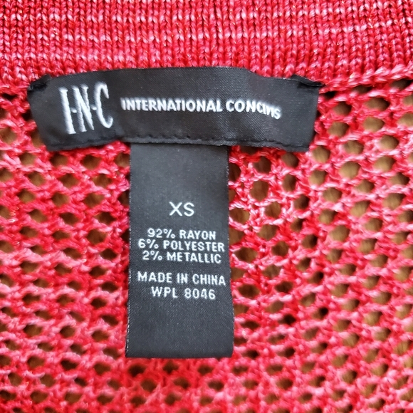 INC Metallic Thread Sweater - Picture 4 of 6